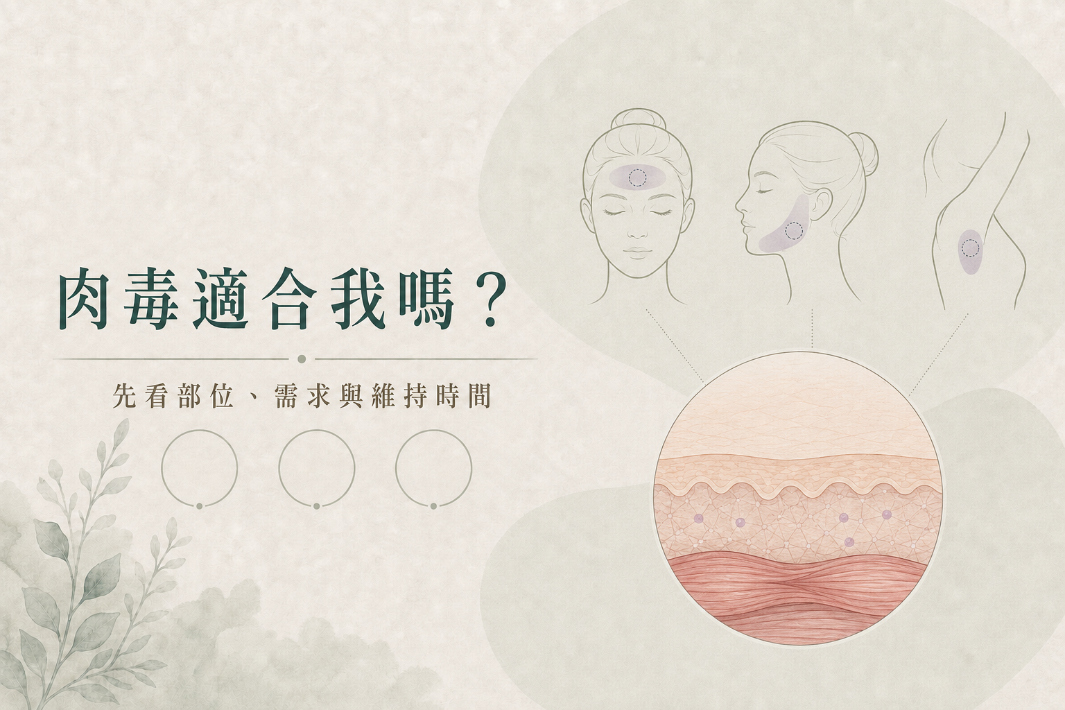 肉毒適合我嗎？文章主視覺